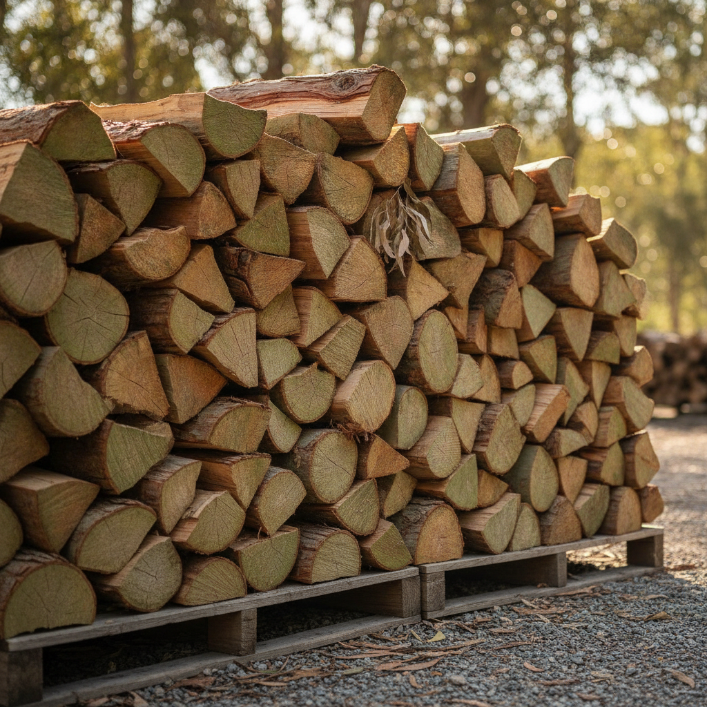 Eucalyptus Firewood - No Face and No Text