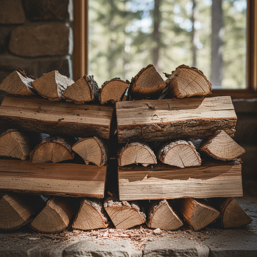 Dry Firewood - No Face and No Text